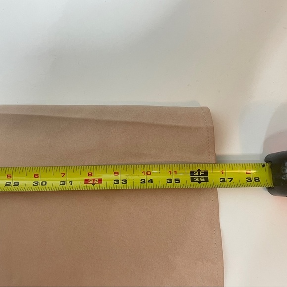 Boutique XL Women’s 2 Piece Outfit Top & Skirt Tie One Shoulder Cropped Beige - Picture 12 of 12